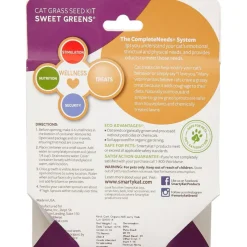 SmartyKat Sweet Greens Organic Oat Grass Grow Kit For Cats