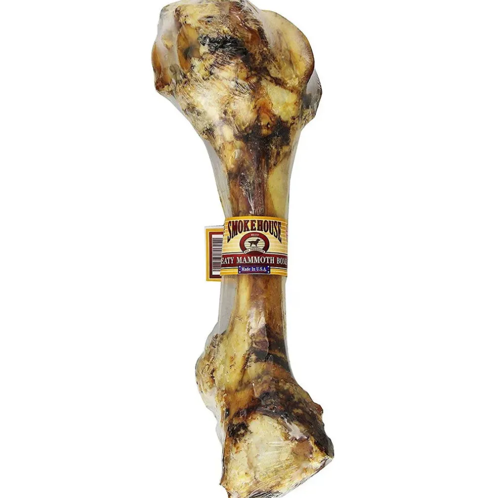 Smokehouse USA Meaty Mammoth Femur Bone Dog Treat, 14-16", 1-count