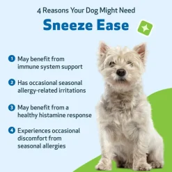 Sneeze Ease - Seasonal Allergy Defense for Dogs (2 oz)