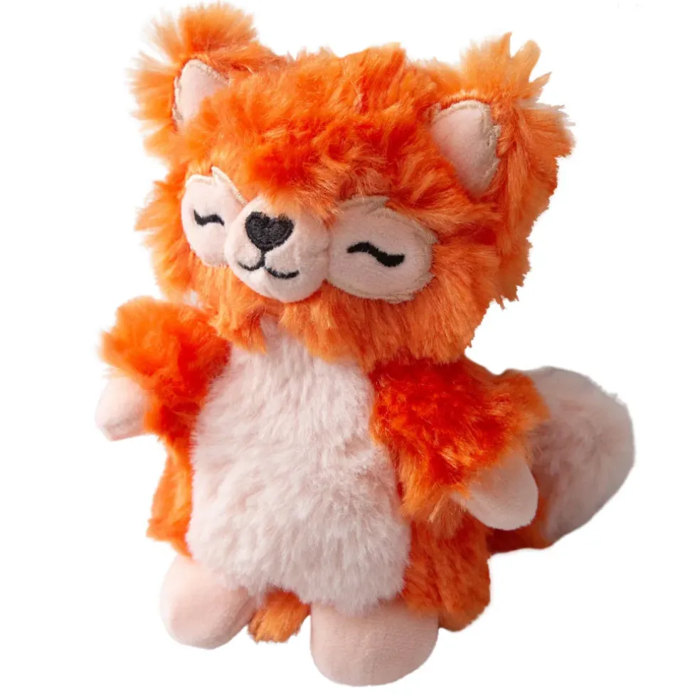 Snugaroo Young Panda Squeaker Plush Dog Toy (Red Panda)