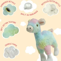 Snugarooz Ally the Alpaca Plush Dog Toy (12")