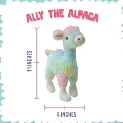 Snugarooz Ally the Alpaca Plush Dog Toy (12