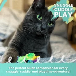 SnugArooz Avocato with Santa Hat w/ Catnip Cat Toy