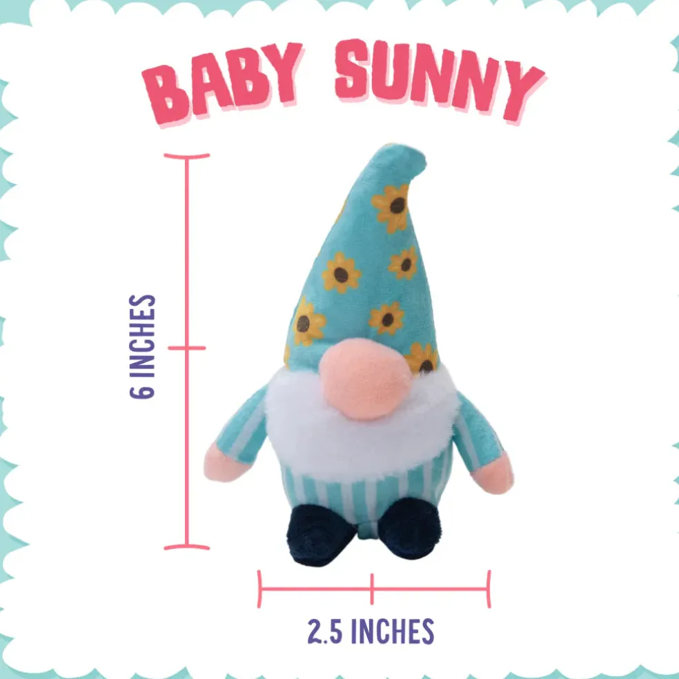 Snugarooz Baby Gnome Crinkle & Squeak Plush Small Dog Toy