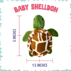 Snugarooz Baby Sheldon Plush Soft & Durable Chew Toy for Dogs