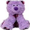 Snugarooz Bella the Bear Tough & Durable Soft Squeaky for Chewers Dog Toy