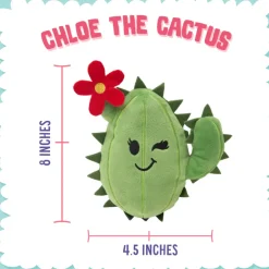 Snugarooz Chloe the Cactus Plush Dog Toy