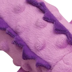 Snugarooz Ellie the Gator Purple Crinkle & Squeak Plush Dog Toy - (12")
