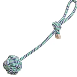 Snugarooz Floss N Fun Rope Toy For Dogs, assorted colors (17")