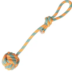 Snugarooz Floss N Fun Rope Toy For Dogs, assorted colors (17")