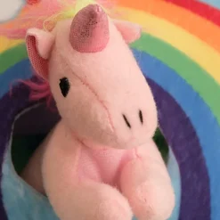 Snugarooz Hide & Seek Plush Rainbow Toys For Dogs