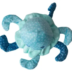 SnugArooz Jelly The Fish Plush Squeaker & Crinkle Dog Toy