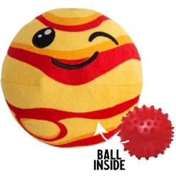 Snugarooz Joyful Jupiter 2-in-1 Durable Plush Dog Toy