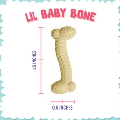 Snugarooz Lil Baby Bone Dog Chew Toy