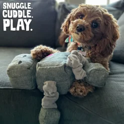 Snugarooz Ryder the Robot Grey Dog Toy (13")