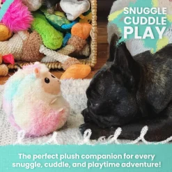 Snugarooz Shelldon the Turtle Green Dog Crinkle & Squeak Toy (10