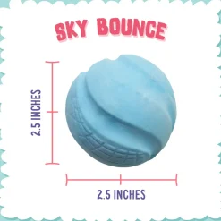 Snugarooz Sky Bounce Ballz Fetch Dog Toy (3