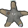 Snugarooz Sophie the Starfish Spikey Ball Grey Dog Toy (21")