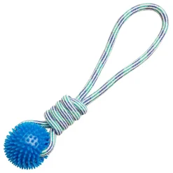 Snugarooz Spike-O-Mite Assorted Colors Dog Rope Toy (16")
