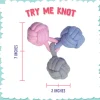 Snugarooz Try Me Knot Dog Rope Toy