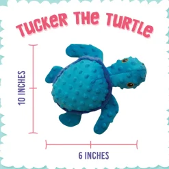 Snugarooz Tucker the Turtle Soft & Durable Plush Dog Toy (10
