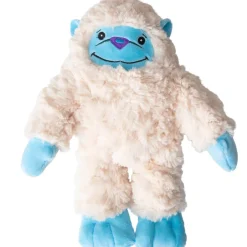 Snugarooz Yeti Squeaker and Crinkle Plush Dog Toy