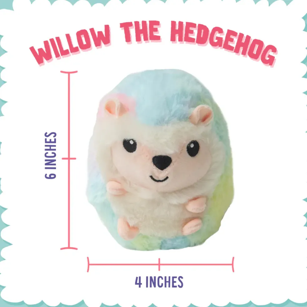 Snungarooz Willow Hedgehog Dog Toy (5.5")