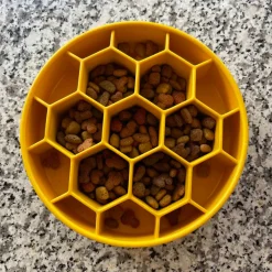 SodaPup Honeycomb Enrichment Slow Feeder eBowl for Dogs (8