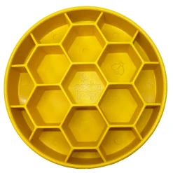 SodaPup Honeycomb Enrichment Slow Feeder eBowl for Dogs (8
