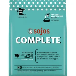 Sojos Complete Turkey Recipe Freeze-Dried Adult Food For Dogs