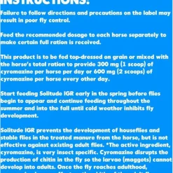 Solitude IGR Feed Through Fly Preventive for Horses (6 lb)