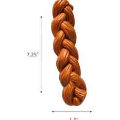 Spot Bam-Bones Braided Stick Chew Toy for Dogs Hickory Smoke Flavor