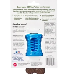 Spot Bam-Bones Dental Chew Toy For Dogs Bacon Flavor, 6.5