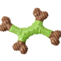 Spot Bam-Bones Dental X-Bone Apple Flavor Dog Chew Toy