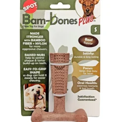 Spot Bam-Bones Plus Beef Flavor Dog Chew Toy