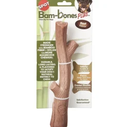 Spot Bam-Bones Plus Branch Beef Flavor Dog Chew Toy