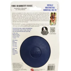Spot Barrett Ball Dog Toy Blue Medium, 4"