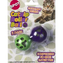 Spot Catnip Roller Ball Toy for Cats (2 pack)