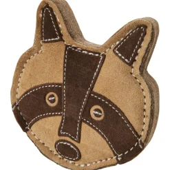 Spot Dura-Fused Chunkies Leather Racoon Chew Toy For Dogs