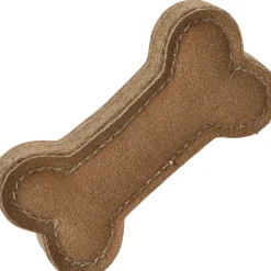 Spot Dura-Fused Chunkies Leather Bone Chew Toy For Dogs