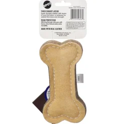Spot Dura-Fused Chunkies Leather Bone Chew Toy For Dogs