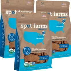 Spot Farms Organic Chicken Tenders Dog Treats, 11-oz