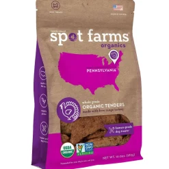 Spot Farms Organic Turkey Tenders Dog Treats, 10-oz