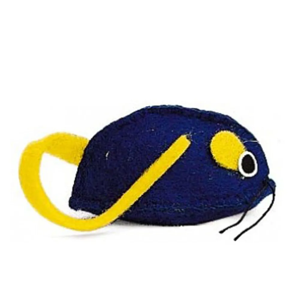 Spot Felt Mice Cat Toy with Catnip Assorted, 6", 6-pack