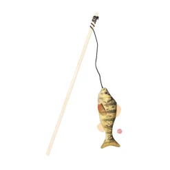 Spot Gone Fishin Teaser Wand Catnip Toy Assorted, 1 Count