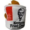 Spot KFC Puzzle Bucket Plush Dog Toy 6"