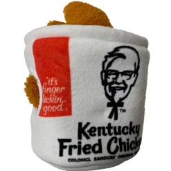 Spot KFC Puzzle Bucket Plush Dog Toy 6"