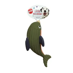 Spot Latex Sea Friends Dog Toy, Assorted, 8-in