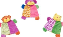 Spot Lil Spots Plush Dog Toy Blanket Multi-Color Assorted, 7", 1-Count