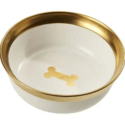 Spot Malibu Dog Dish Gold, 5"